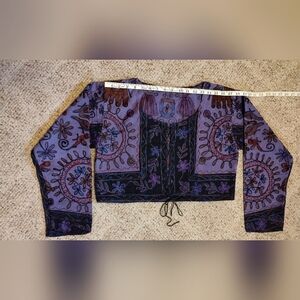 Beautiful Embroidered Crop Top